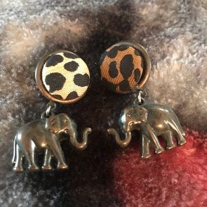 Elephant earrings